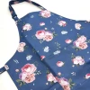 2026 New style household apron rose women's sleeveless fashion printed apron Application Scenario